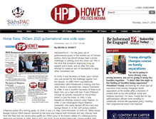 Tablet Screenshot of howeypolitics.com